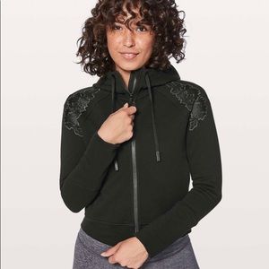 Lululemon cropped zip up hoodie